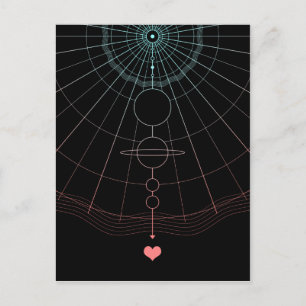 Cartão Postal amor além