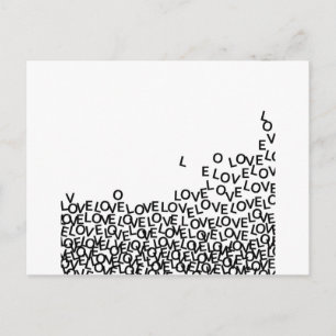 Cartão Postal amor amor