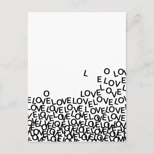 Cartão Postal amor amor (Frente)