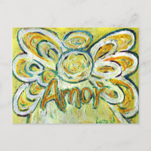 Cartão Postal Amor Angel Postcard