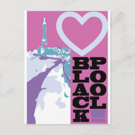 Cartão Postal Amor Blackpool