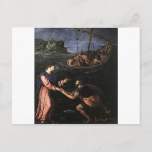 Cartão Postal Amor da benevolência da bíblia de Jesus da