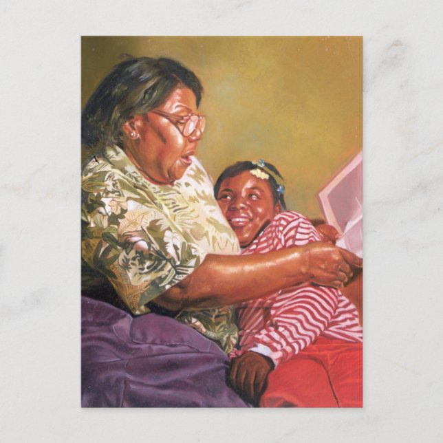 Cartão Postal Amor da vovó 1995 (Frente)