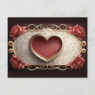 Cartão Postal Amor de Aniversário no Dia dos Namorados