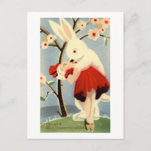 Cartão Postal Amor de Coelho