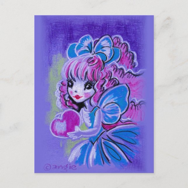 Cartão Postal Amor de Fada~ (Frente)