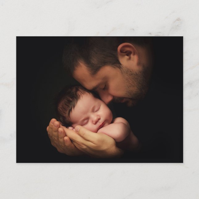 Cartão Postal Amor de Pai (Frente)