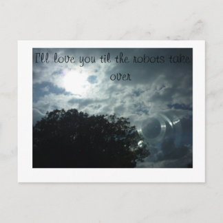 Cartão Postal amor do fim do mundo