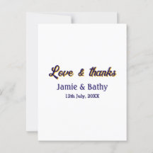 Amor e agradecimentos nome do casal data roxo lara