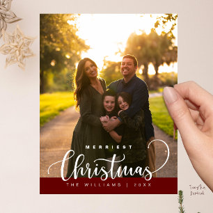Cartão Postal Amor e Alegria, Foto de Família Feliz Natal