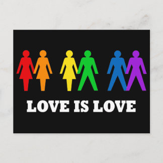 Cartão Postal Amor é Amor