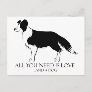 Cartão Postal Amor E Cachorro