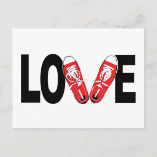 Cartão Postal Amor e Calçados