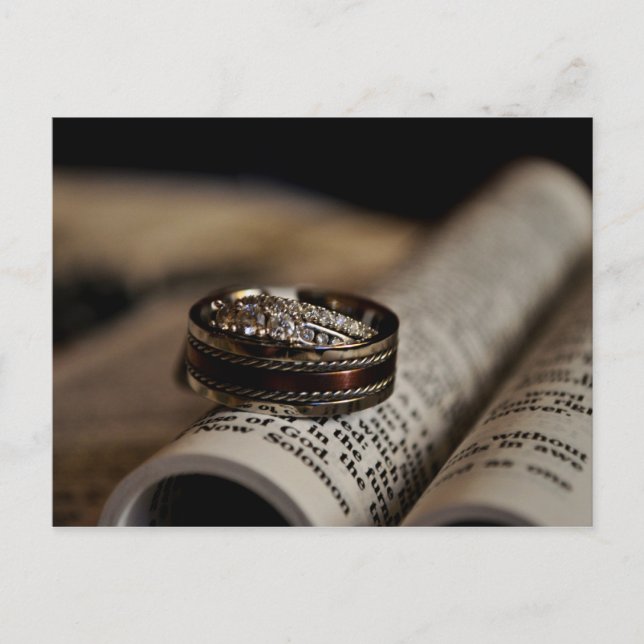 Cartão Postal Amor e Honra (Frente)