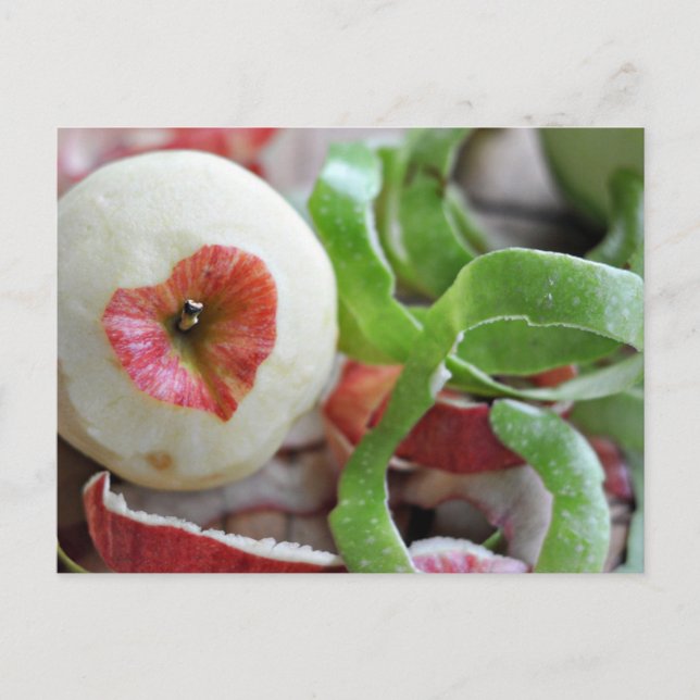 Cartão Postal Amor em Maçã (Frente)