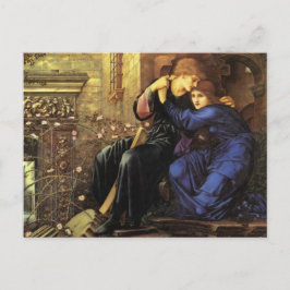 Cartão Postal Amor Entre as Ruínas Arte Refinada