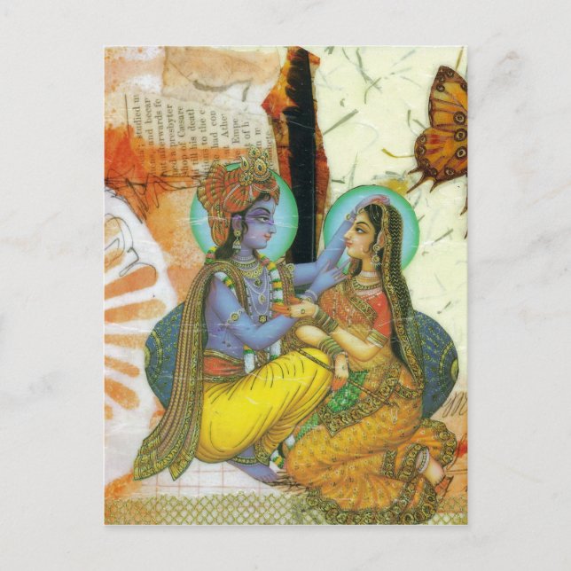 Cartão Postal Amor eterno (Frente)