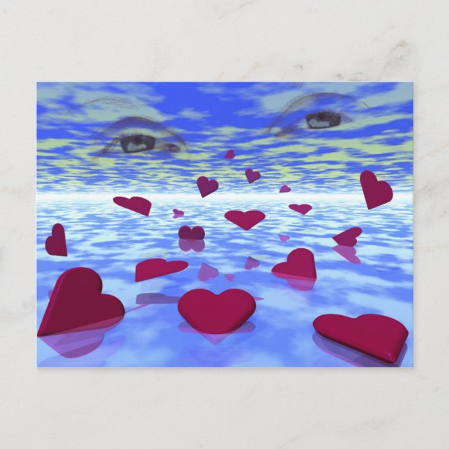 Cartão Postal Amor eterno (Frente)