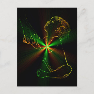 Cartão Postal Amor, fé, esperança