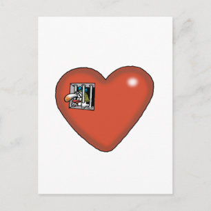 Cartão Postal Amor Impossível - Prisioneiro Apaixonado