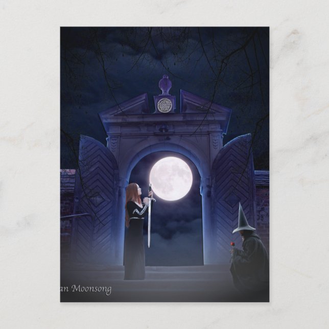 Cartão Postal Amor Lunar (Frente)