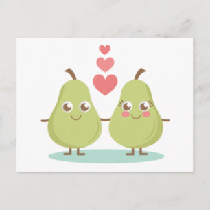 Cartão Postal Amor, par perfeito... presentes de casamento, aniv