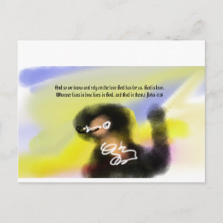 Cartão Postal amor para sempre