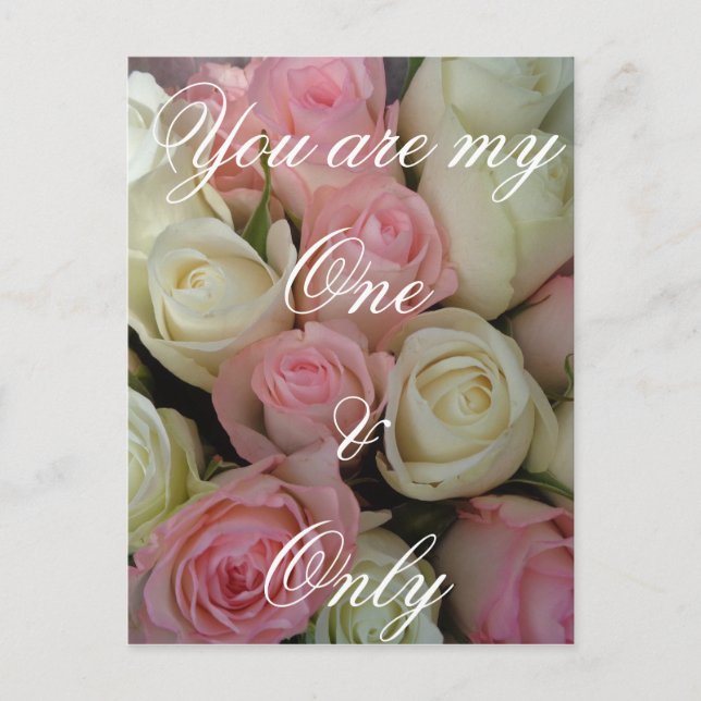 Cartão Postal Amor para sempre (Frente)