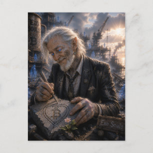 Cartão Postal Amor / Pedreiro / Plataforma de Petróleo