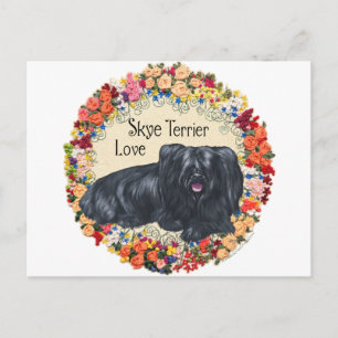 Cartão Postal Amor por Terriers Skye