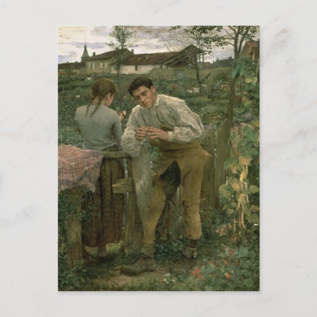 Cartão Postal Amor Rural, 1882 (Frente)
