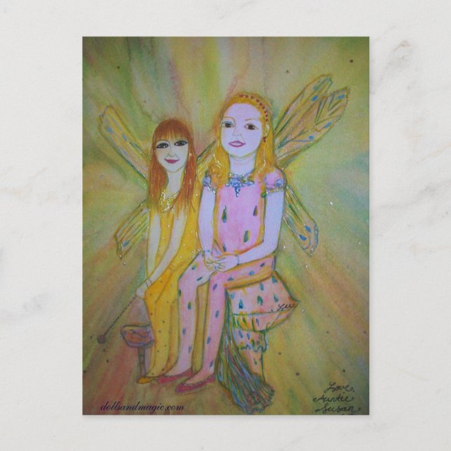 Cartão Postal Amor, tia Susan (Frente)