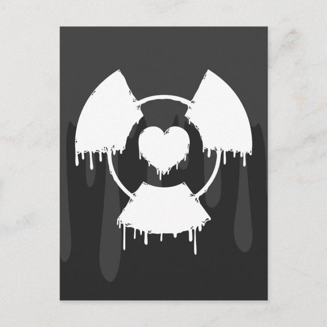 Cartão Postal Amor _tóxico (Frente)