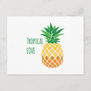 Cartão Postal Amor tropical