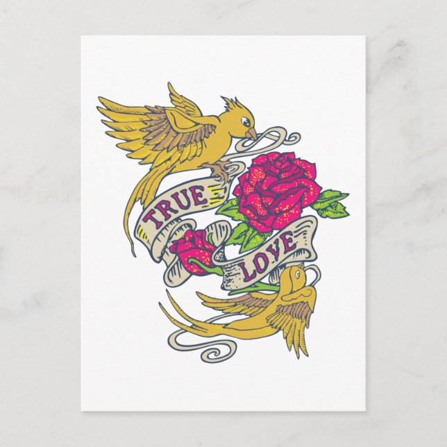 Cartão Postal Amor Verdadeiro (Frente)