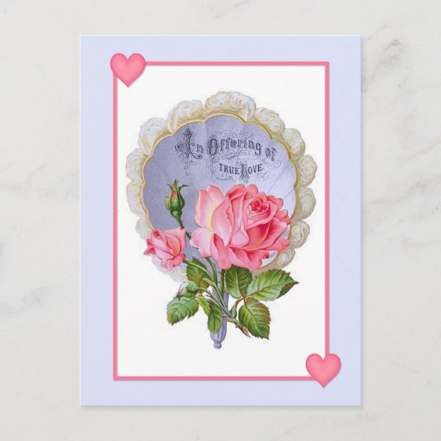 Cartão Postal Amor Verdadeiro (Frente)