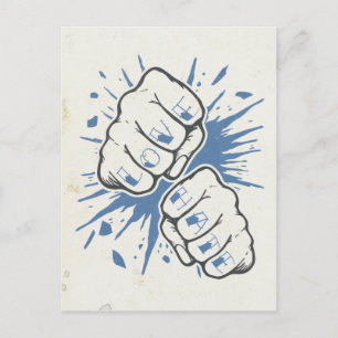 Cartão Postal Amor Vs Hate