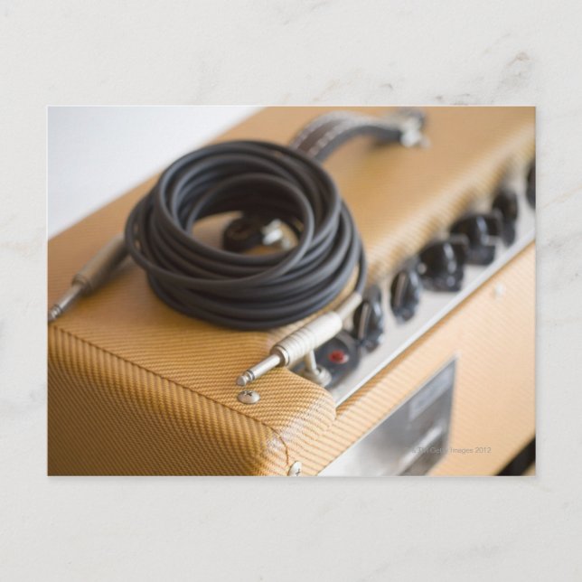 Cartão Postal Amp e Cabo (Frente)