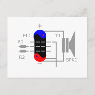 Cartão Postal Amp Tube