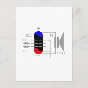 Cartão Postal Amp Tube