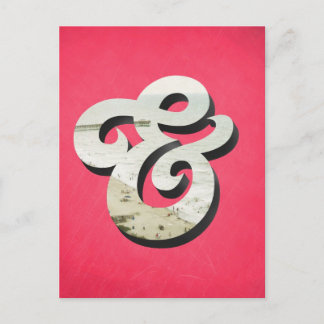 Cartão Postal Amper Sand