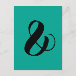 Cartão postal Ampersand