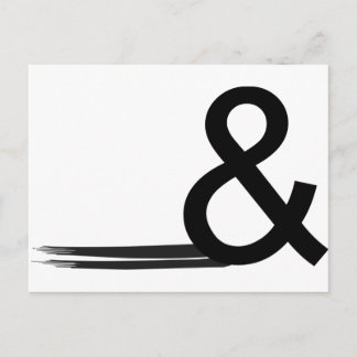 Cartão Postal Ampersand1