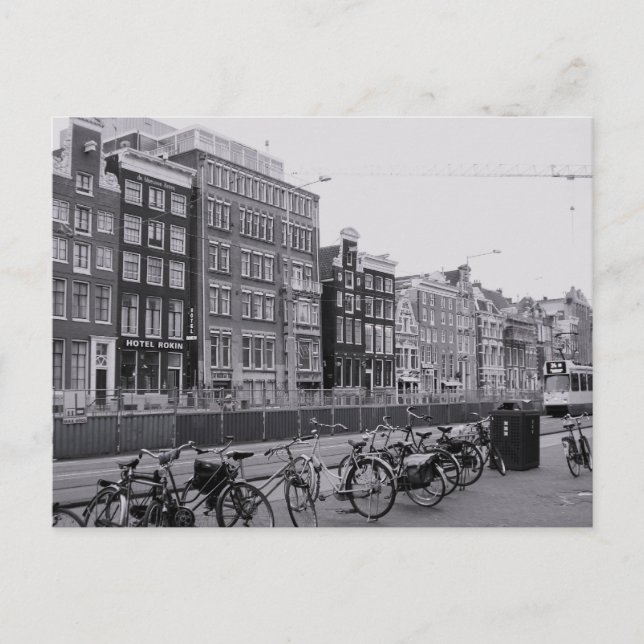 Cartão Postal Amsterdã (Frente)