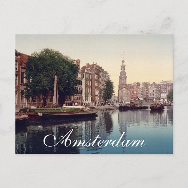 Cartão Postal Amsterdã (Frente)