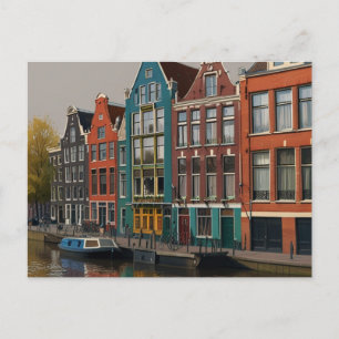 CARTÃO POSTAL AMSTERDAM