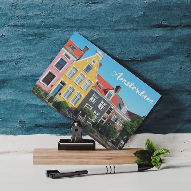 Cartão Postal Amsterdam Holland Houve Viagem Europa (Criador carregado)