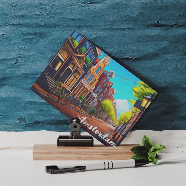 Cartão Postal Amsterdam Holland Houve Viagem Europa (Criador carregado)