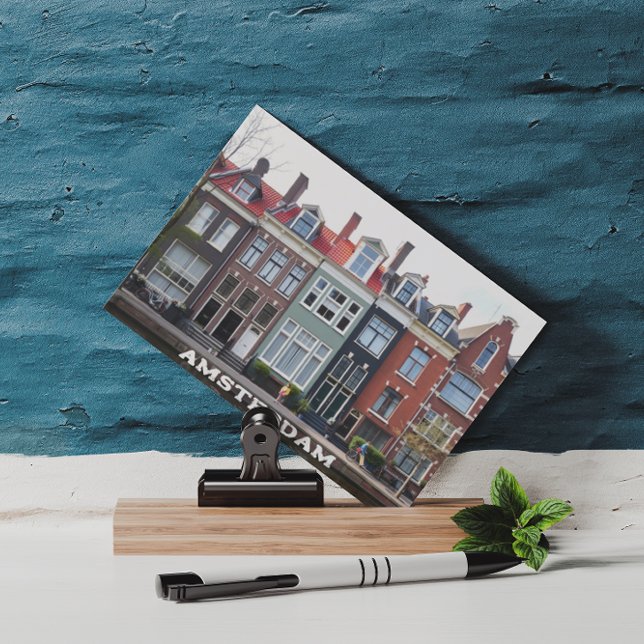 Cartão Postal Amsterdam Holland Houve Viagem Europa (Criador carregado)