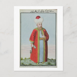 Cartão Postal Amurath (Murad) II (1404-51) Sultão 1421-51, de